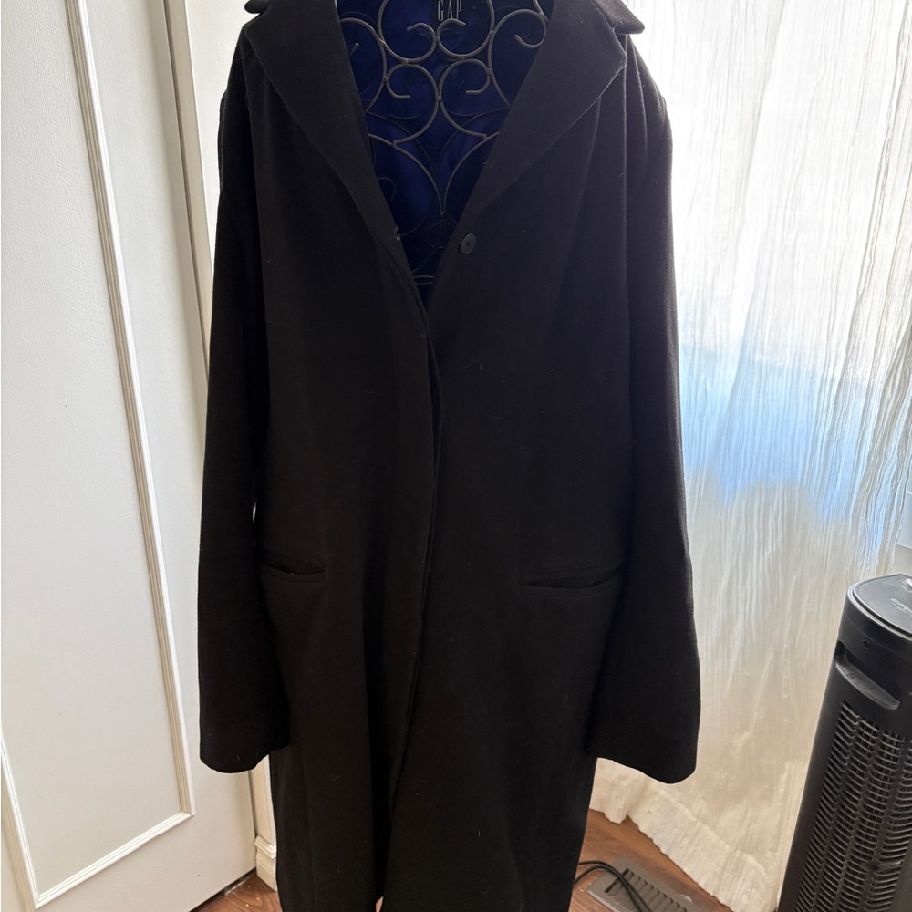 GAP Women's Black Trench Coat